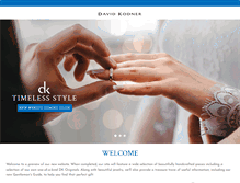 Tablet Screenshot of davidkodner.com